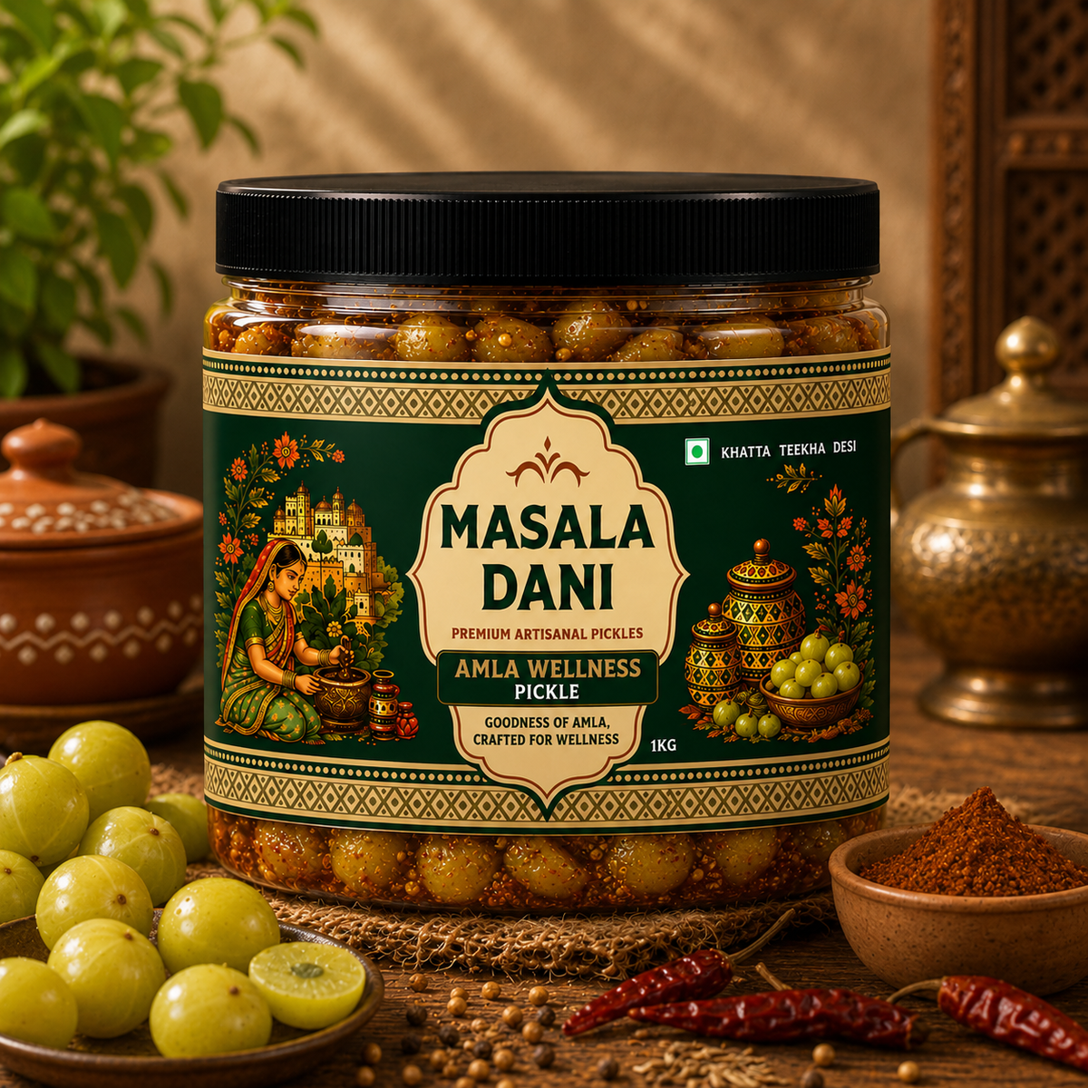 Amla Wellness Pickle (Indian Gooseberry)
