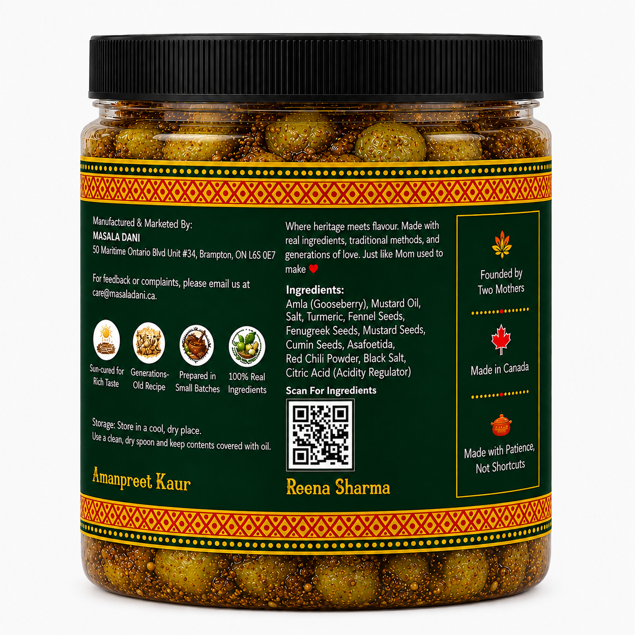 Amla Wellness Pickle (Indian Gooseberry)